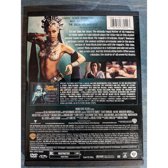 Queen of the Damned DVD - Picture 2 of 3